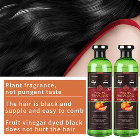Generic Fruit Vinegar Hair Color on female model with glossy finish