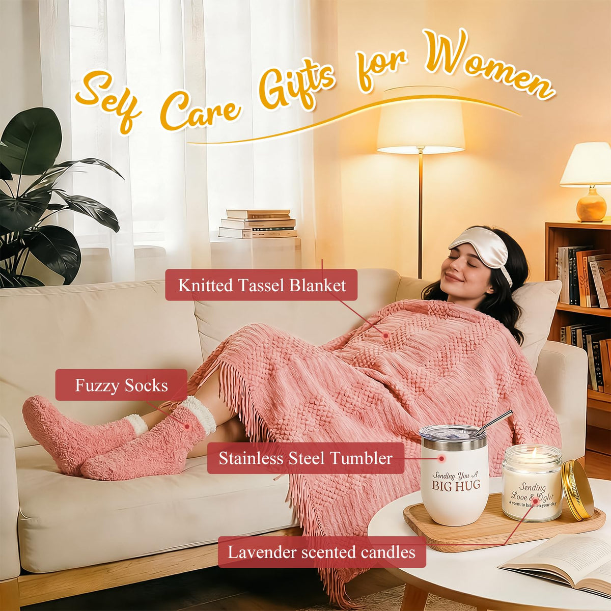 Generic Get Well Gifts silk eye mask—premium sleep aid for restful nights.