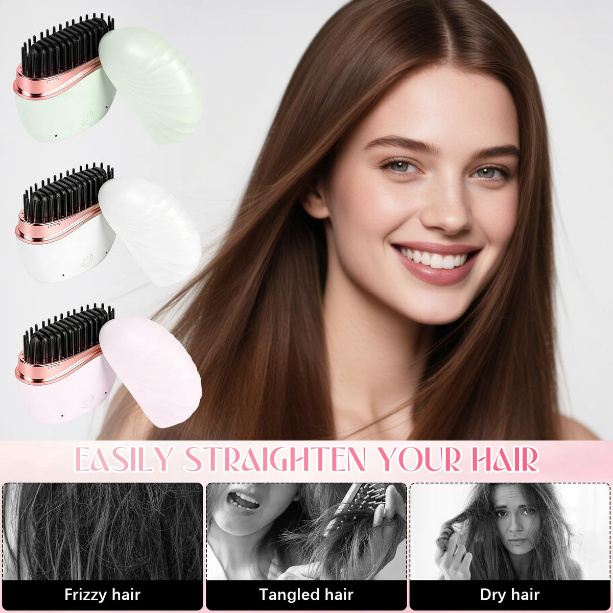 Generic gift-friendly tool for hair lovers and travelers on the go.