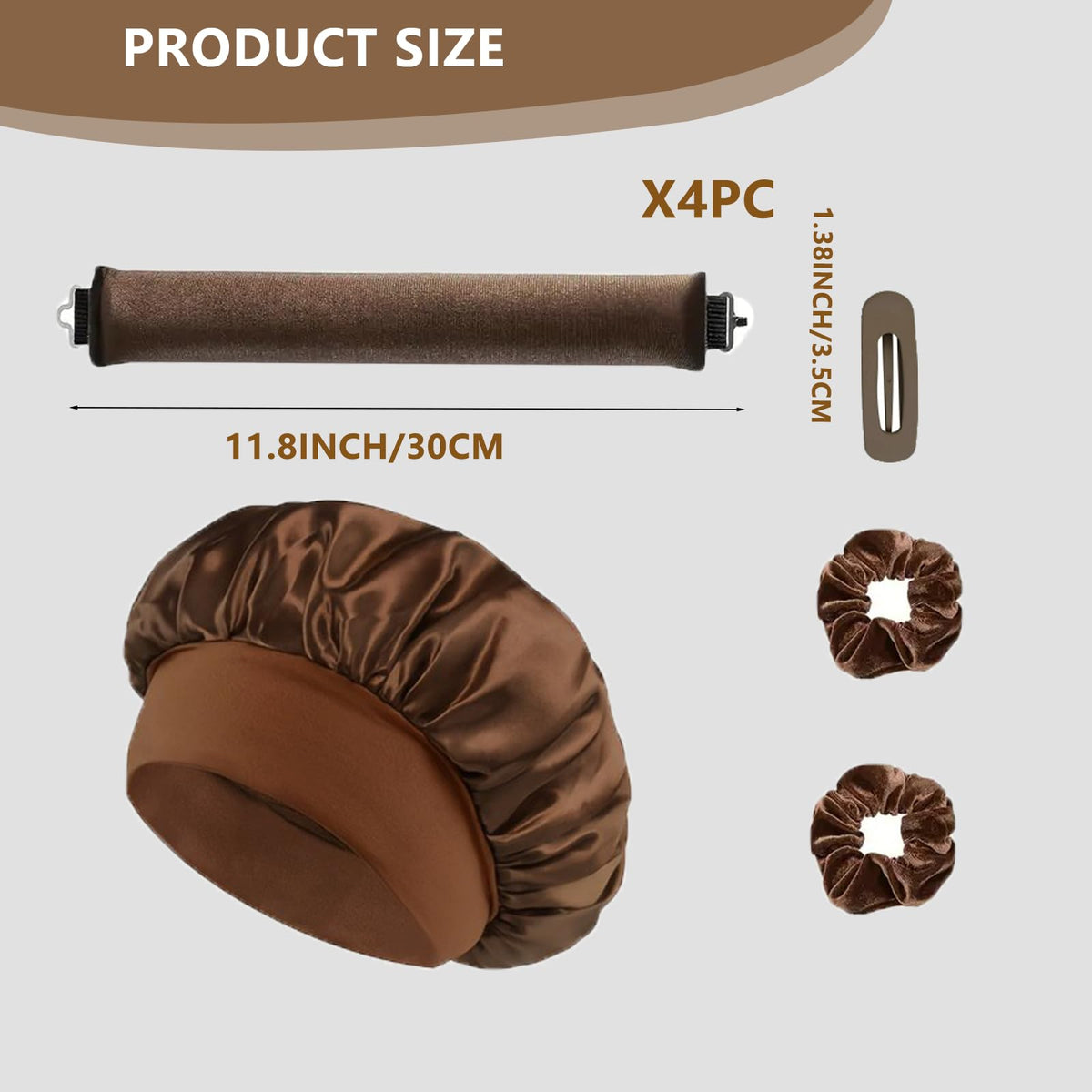Generic gift-ready heat-free styling kit for loved ones.