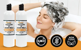 Generic Goat Milk Hydration helps moisturize scalp for gentle care.