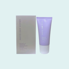 Grace and Glow Deodorant Serum roller bottle for quick absorption and fresh feel