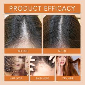 Generic Hair Growth Ampoules application-to-scalp scene highlighting targeted nourishment.