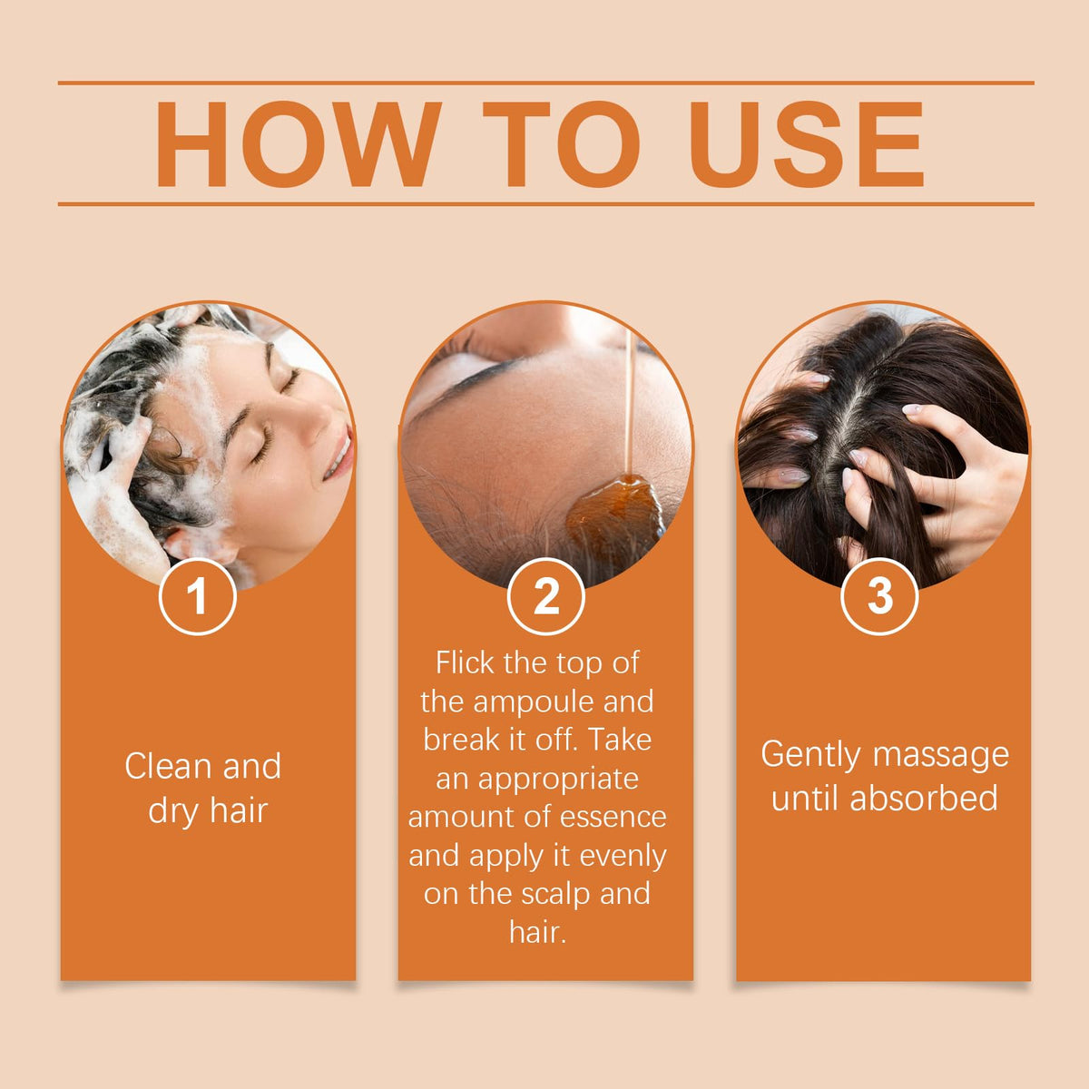 Generic Hair Growth Ampoules full-course-pack displayed for consistent routine use.