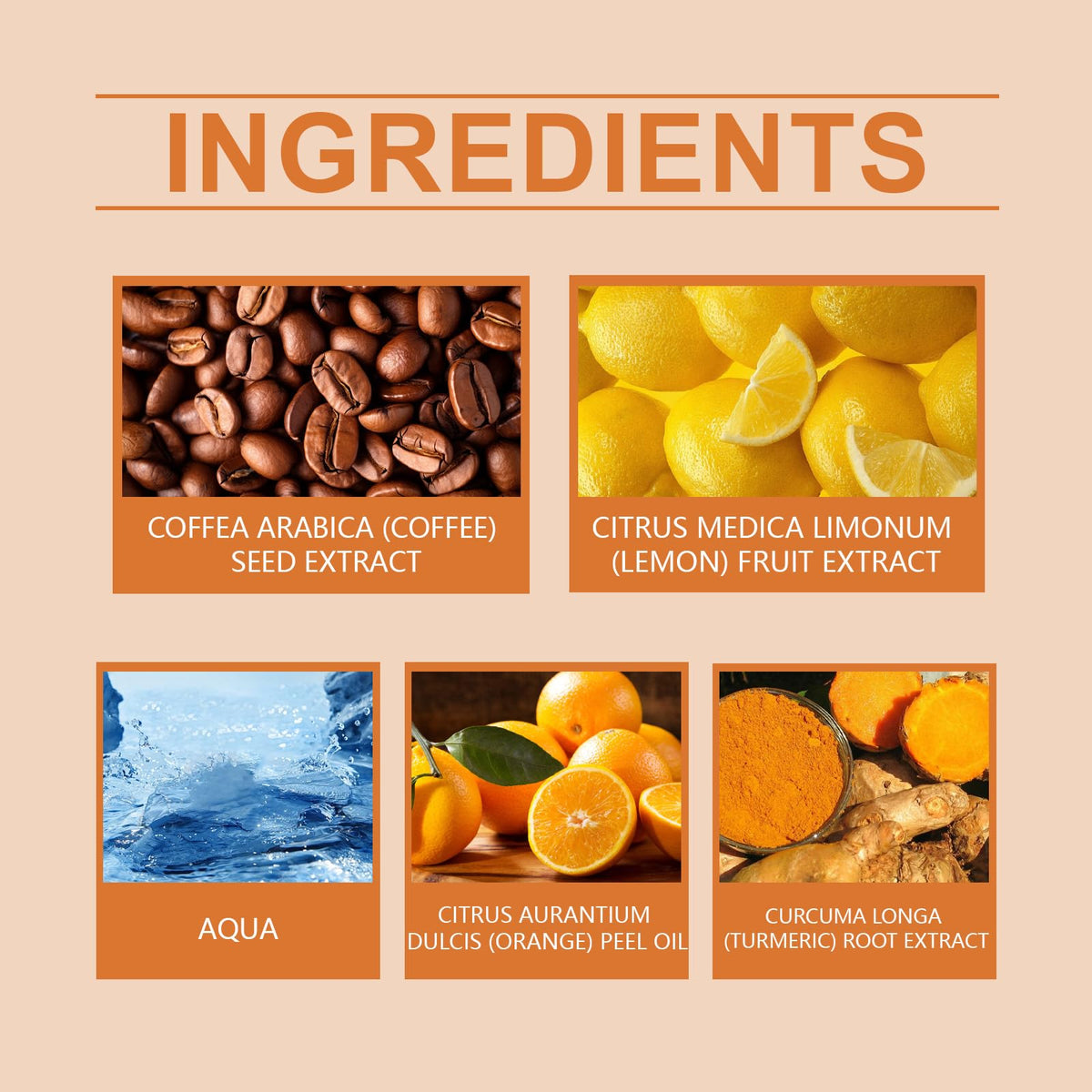 Generic Hair Growth Ampoules turmeric-root visual illustrating natural extract support.