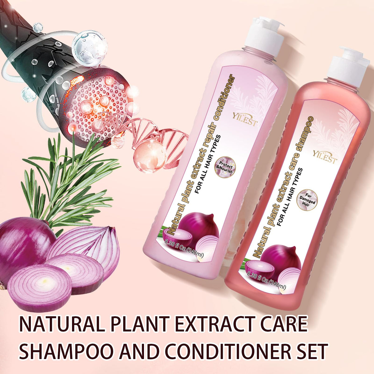 Generic Hair Growth rosemary herbs close-up signaling scalp nourishment.