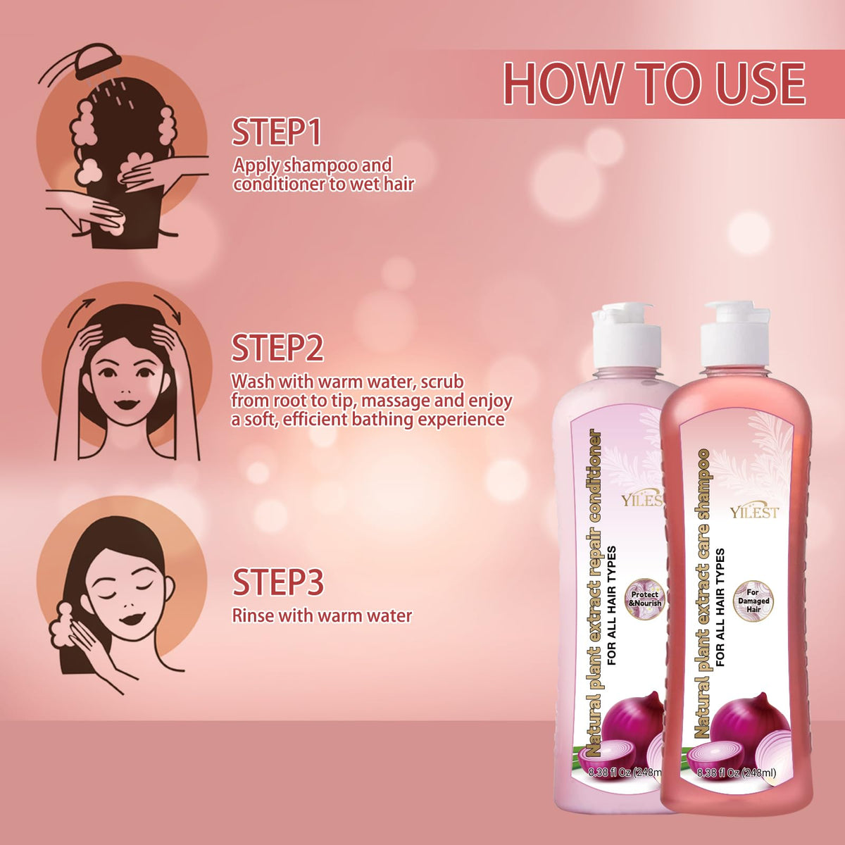 Generic Hair Growth scalp massage during treatment session.