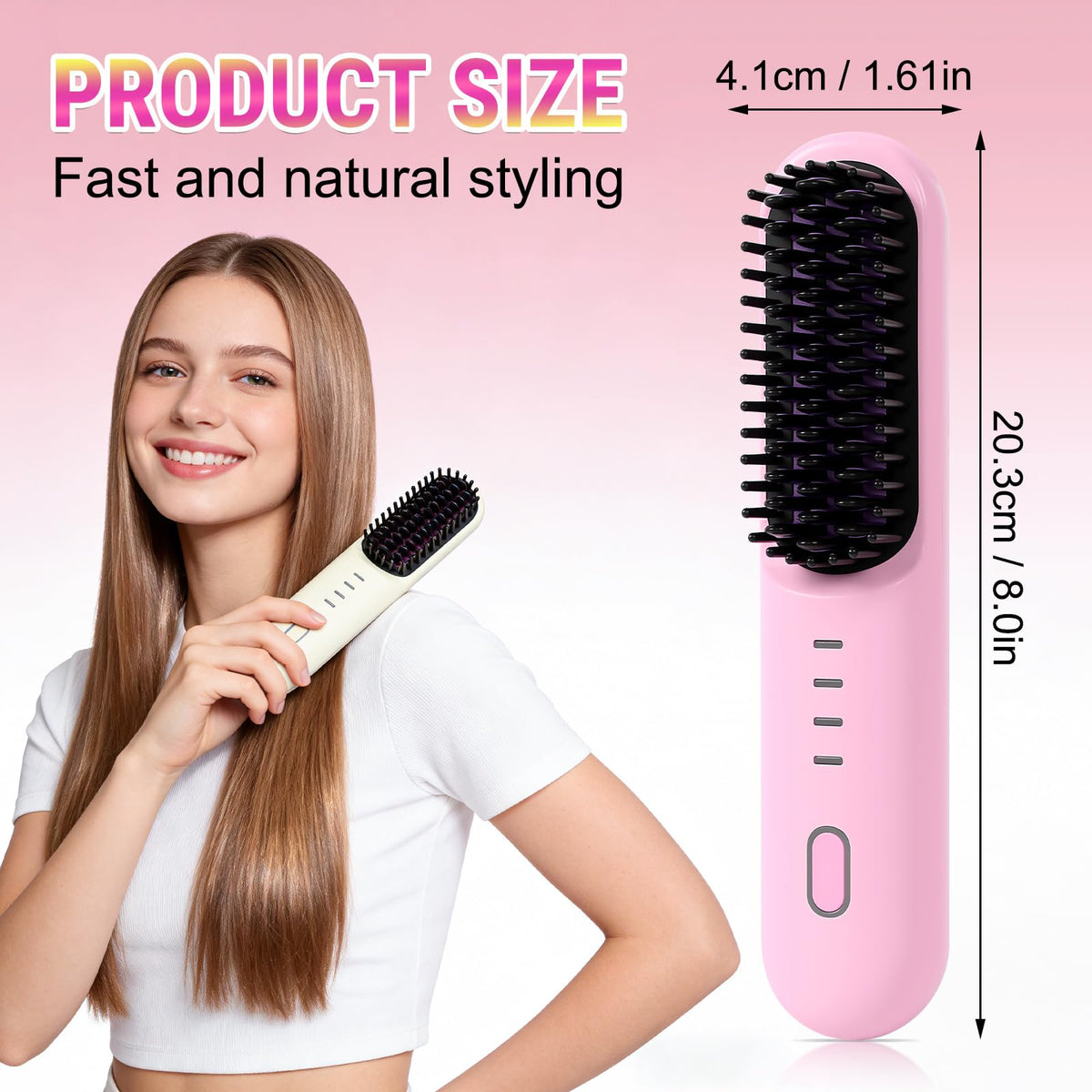 Generic frizz-free styling with crisp, smooth results.