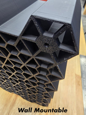 Generic HexRacks durable steel frame highlights longevity in busy salons.