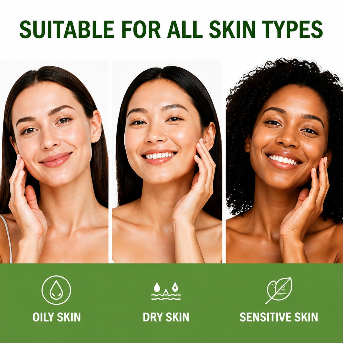 Generic Holy Basil Bubble Deep Mask is gentle for sensitive skin.