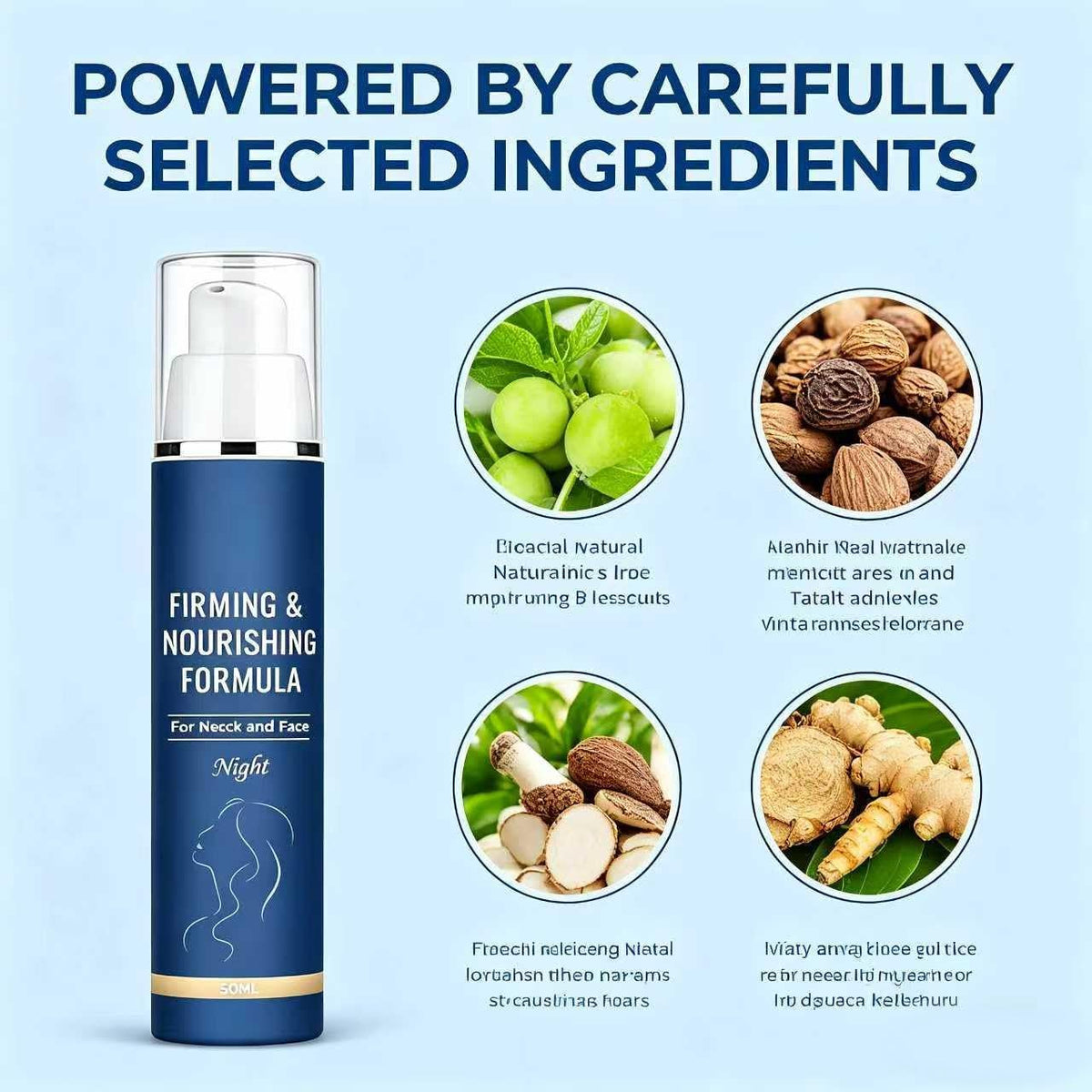 Generic hydration cream texture on skin offering non-greasy comfort