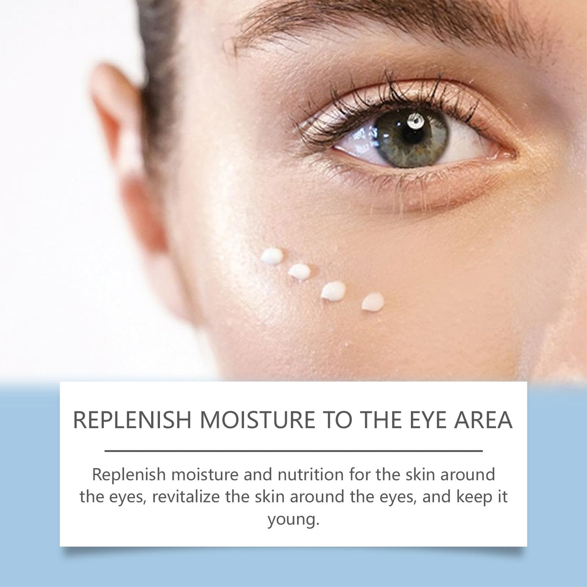 Generic Instant Firming Eye Serum packaging highlights the 3-piece set value