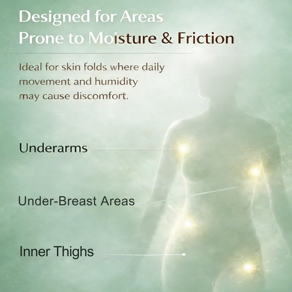 Generic Intertrigo Cream inner thighs helps manage moisture and soothe sensitive skin folds.