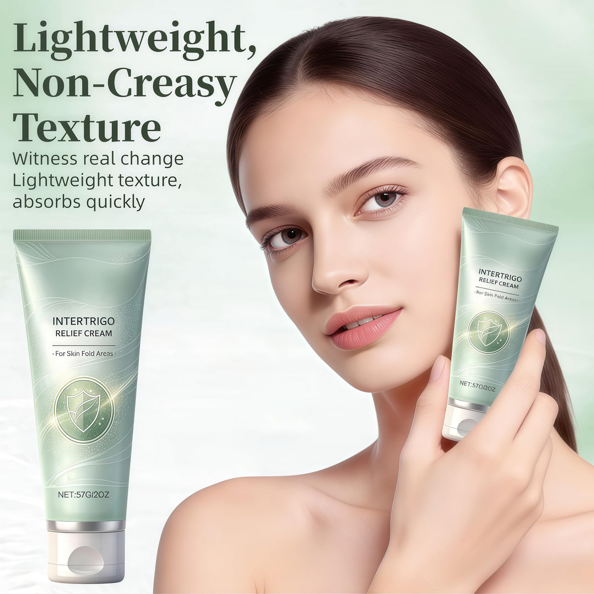 Generic Intertrigo Cream dries to a smooth matte finish for comfortable all-day wear.