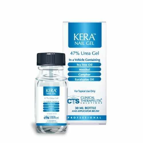 Generic Kera Nail Gel 30ml bottle with brush for easy nail care and healthy-looking nails
