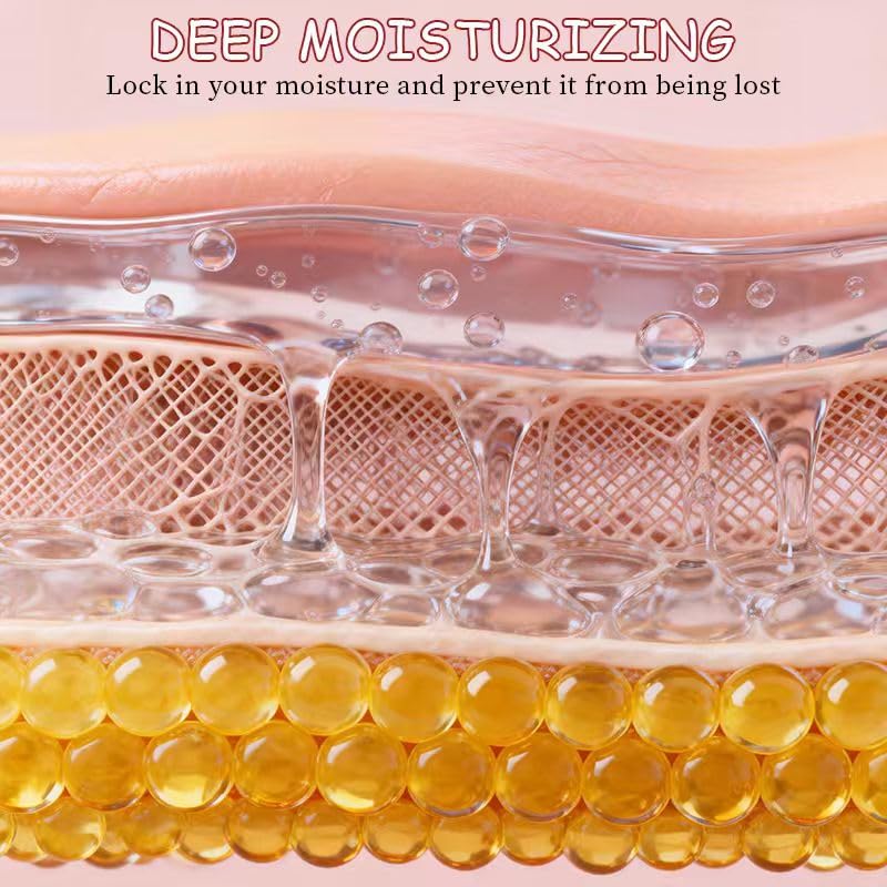 Generic Keratin Erase cream on skin showing smoother-looking results