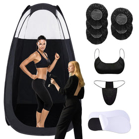 Generic Large Spray Tan Tent Kit front view suitable for professional spray tans.
