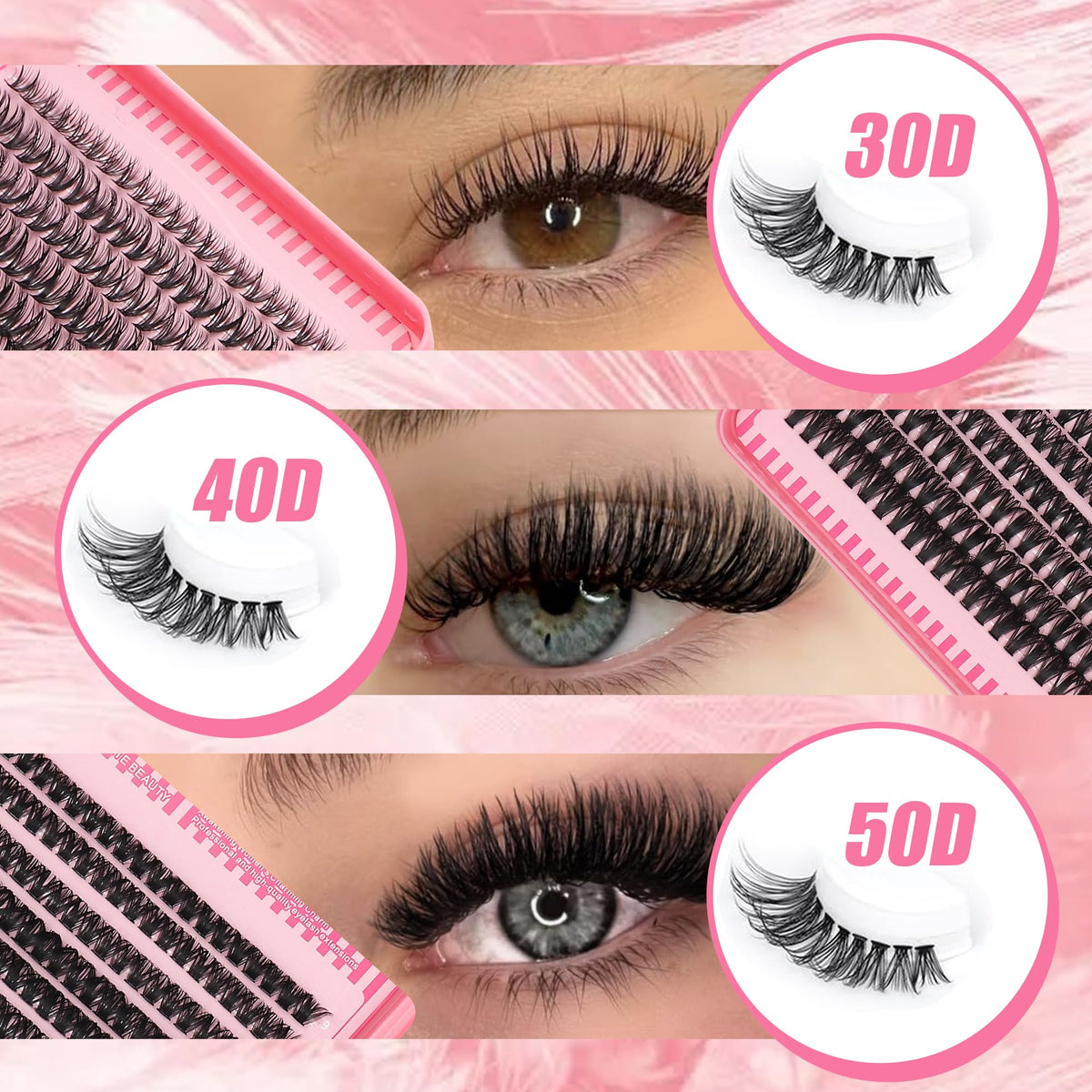 3D volume clusters in 80D or 100D for depth.