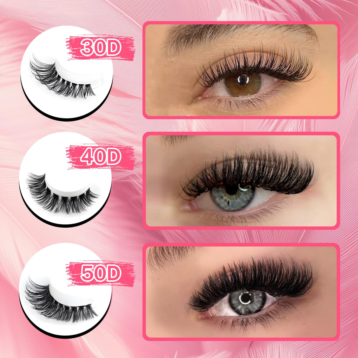 Beginner friendly design makes at home lash artistry easier.
