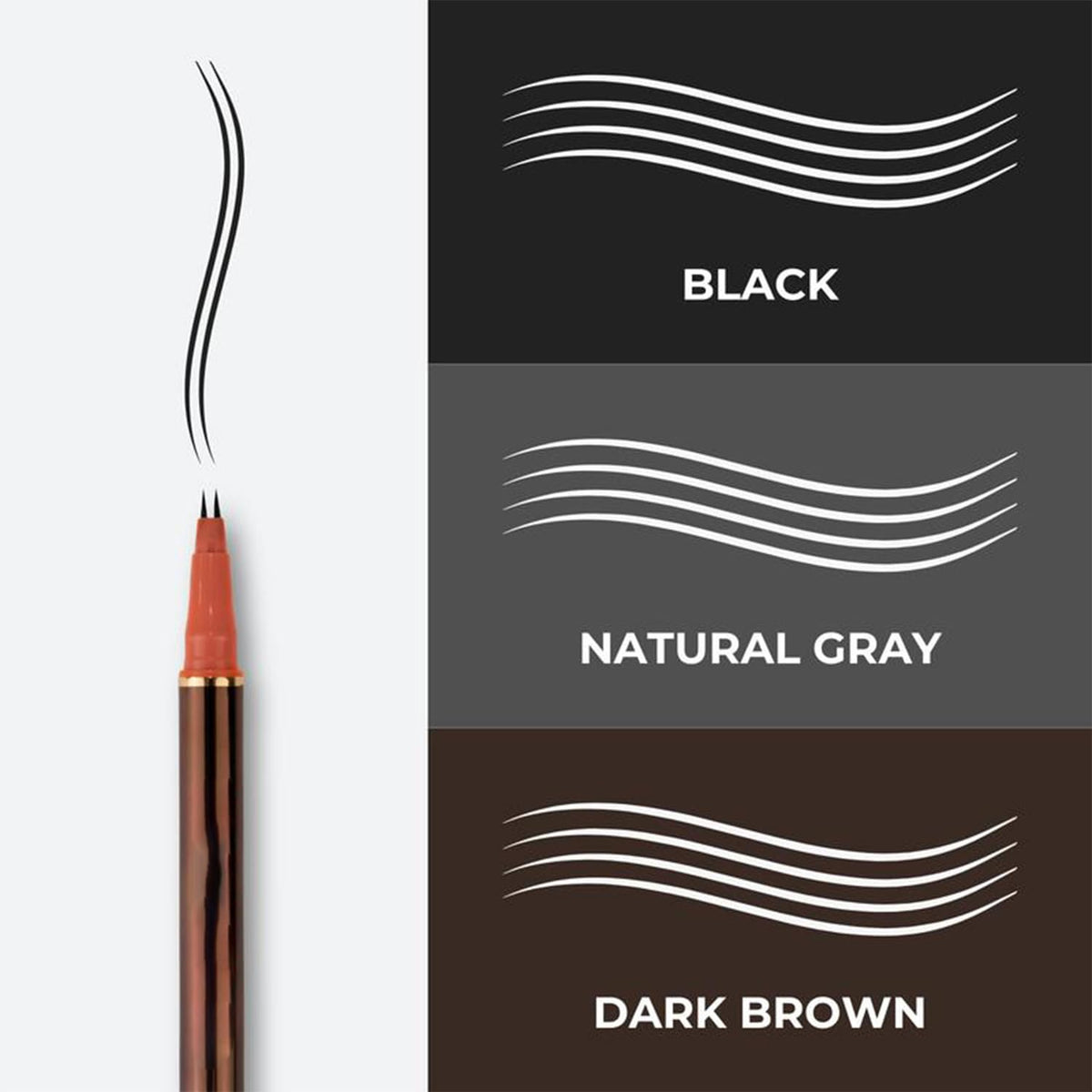 Generic long-lasting beard and eyebrow pencil for steady, lasting definition.