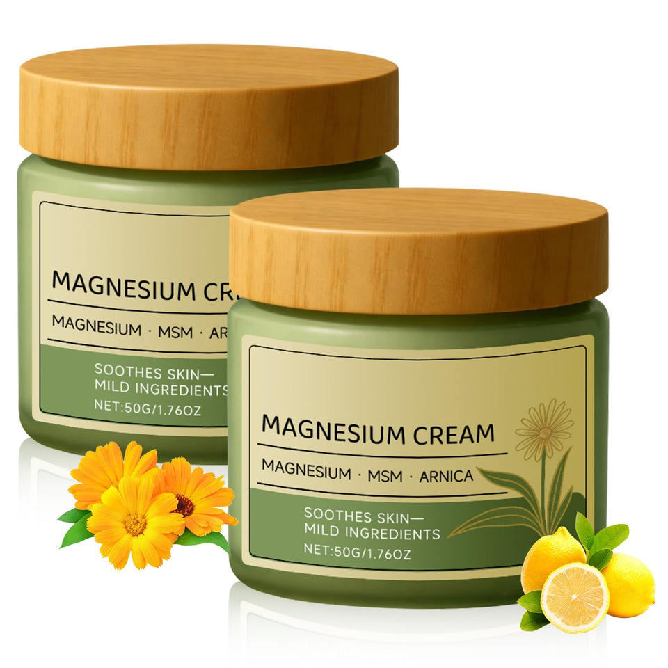 Generic Magnesium Cream with Arnica shows deep penetration for soothing post-activity muscles