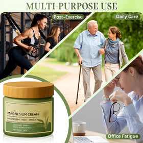 Generic Magnesium Cream is suitable for sensitive skin and preservative-free