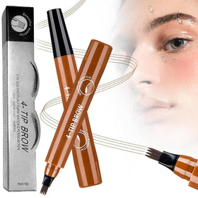 Generic microblading eyebrow pencil 2pc set for precise, natural-looking brows all day
