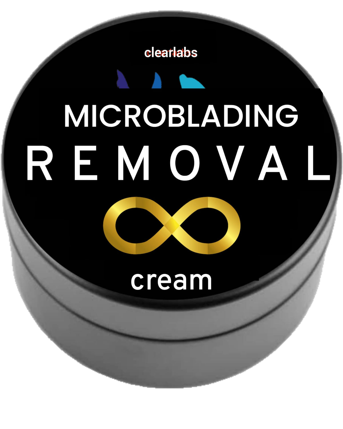 Generic Microblading Removal Cream bottle for easy eyebrow lightening