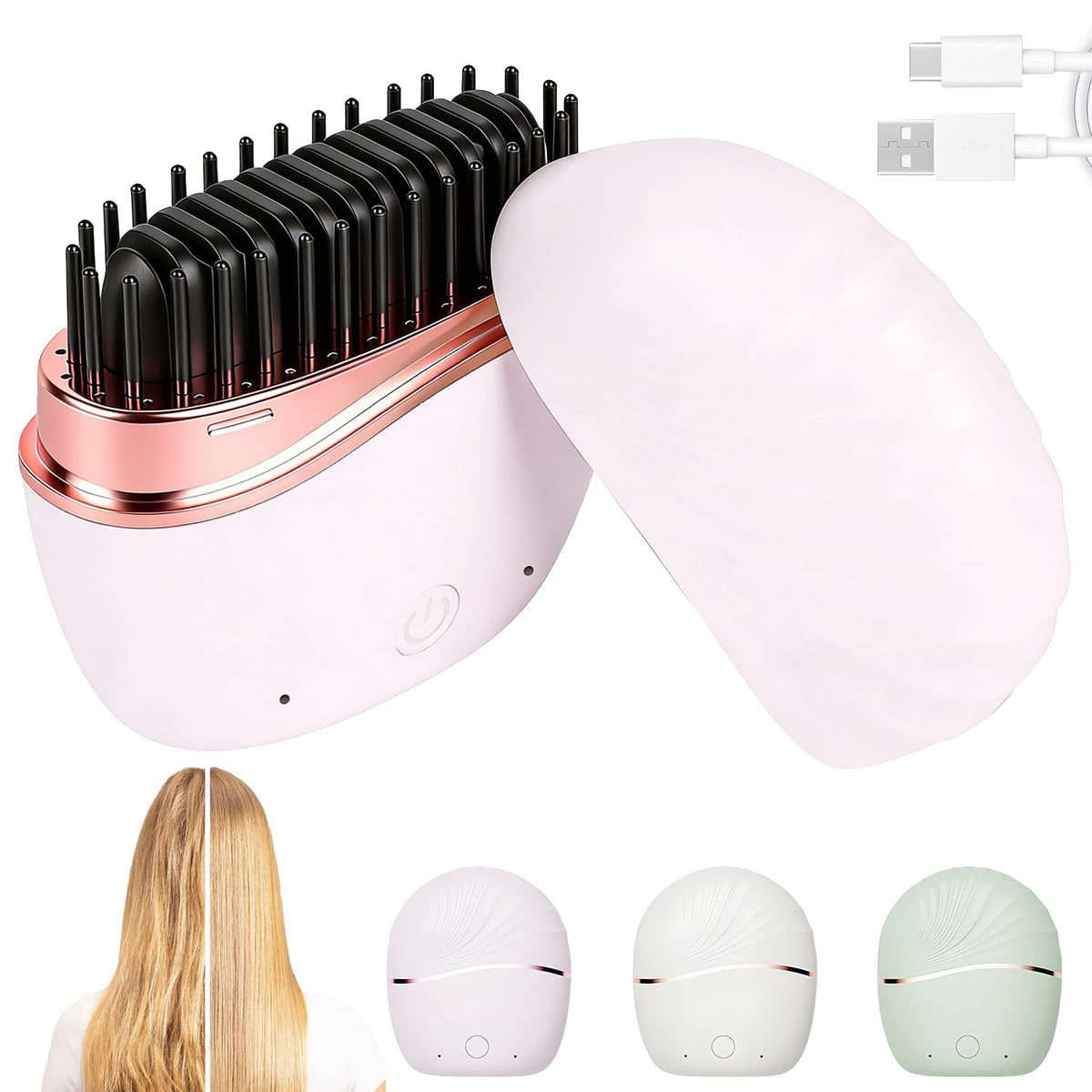 Generic Mini Hair Straightener in a compact travel design for quick on-the-go styling.