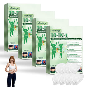 Generic Moringa Nano Micro Patch box set on a clean surface for daily self-care
