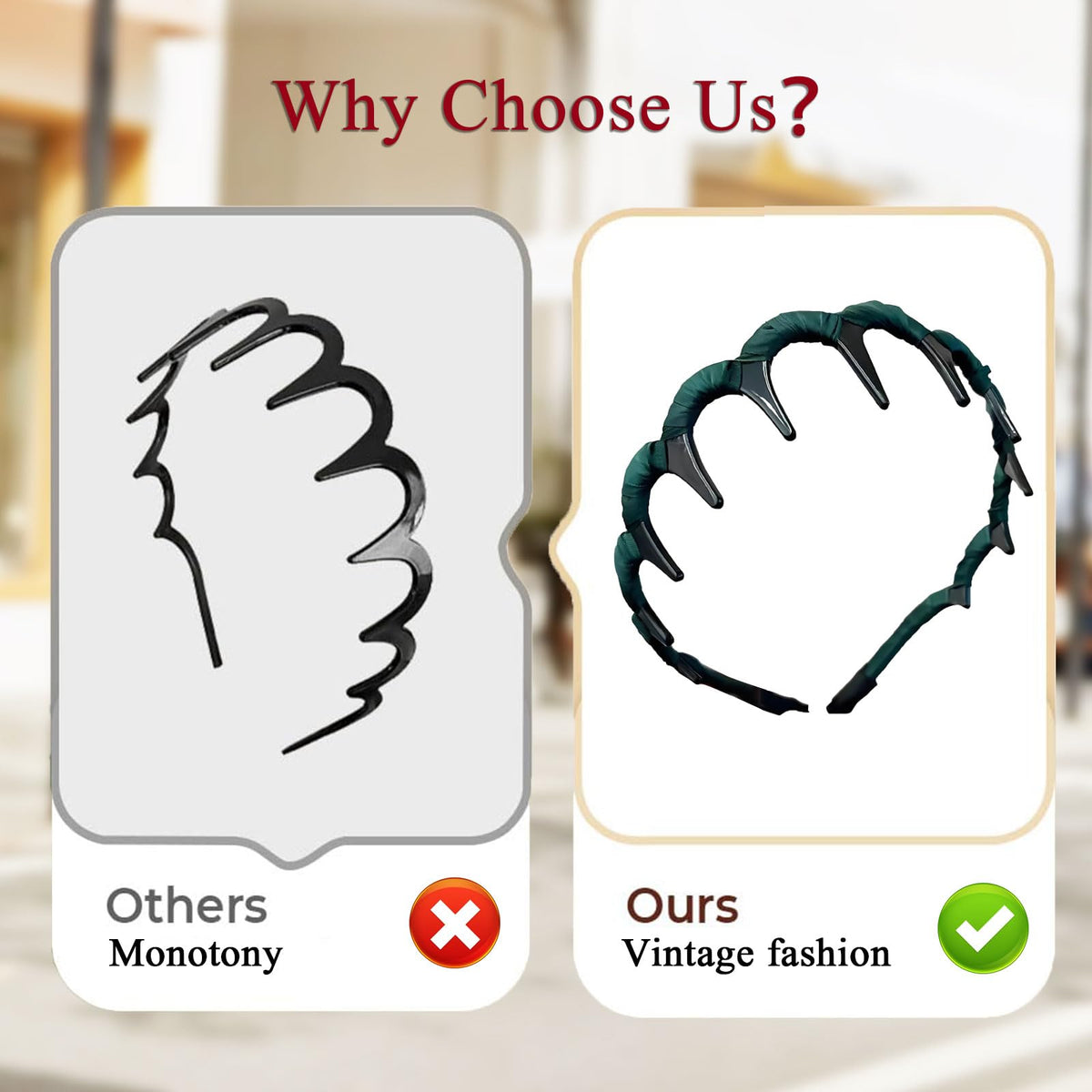 Generic multi-purpose headbands ideal for makeup, exercise, and daily styling