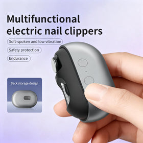Generic Nail Clippers USB-C charging enables convenient recharging during travel