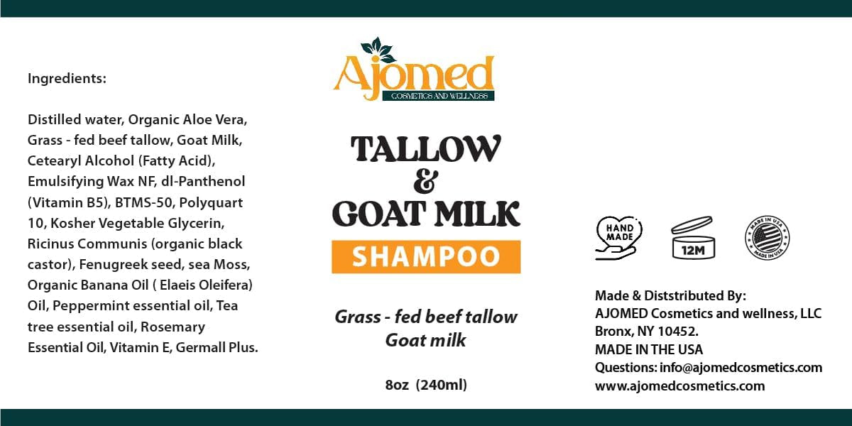 Generic Natural formulation label captures premium, artisan quality.