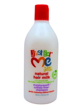 Generic Natural Hair Milk Duo after washing kid's hair shows smooth and manageable curls.