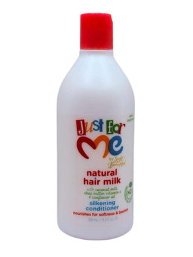 Generic Natural Hair Milk Duo Silkening Conditioner bottle delivers instant slip for easy detangling.