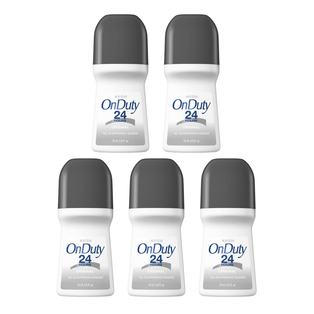 Generic On Duty Roll Original-On deodorant bottle front view with smooth glide-on feel