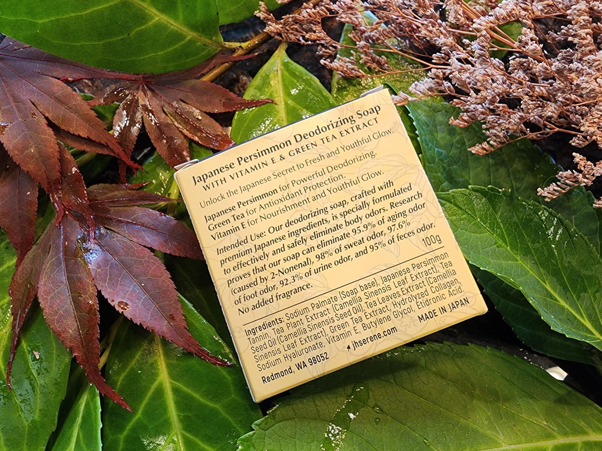 Generic Persimmon Deodorant Soap Bar cruelty-free packaging appeals to ethical shoppers