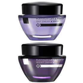 Generic Platinum Day Cream with SPF 20 jar highlights daily hydration and sun protection.