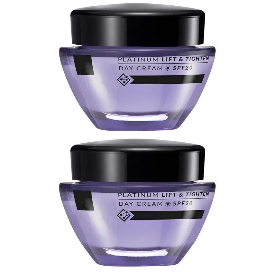 Generic Platinum Lift Tighten Day Cream front bottle with SPF 20 protection.