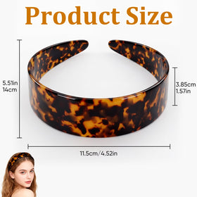 Generic portable headband is easy to carry for on-the-go styling