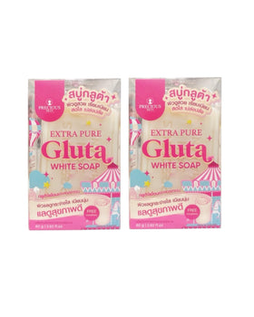 Generic Precious Skin Gluta Soap foam-lather showcasing creamy cleansing with hydration.