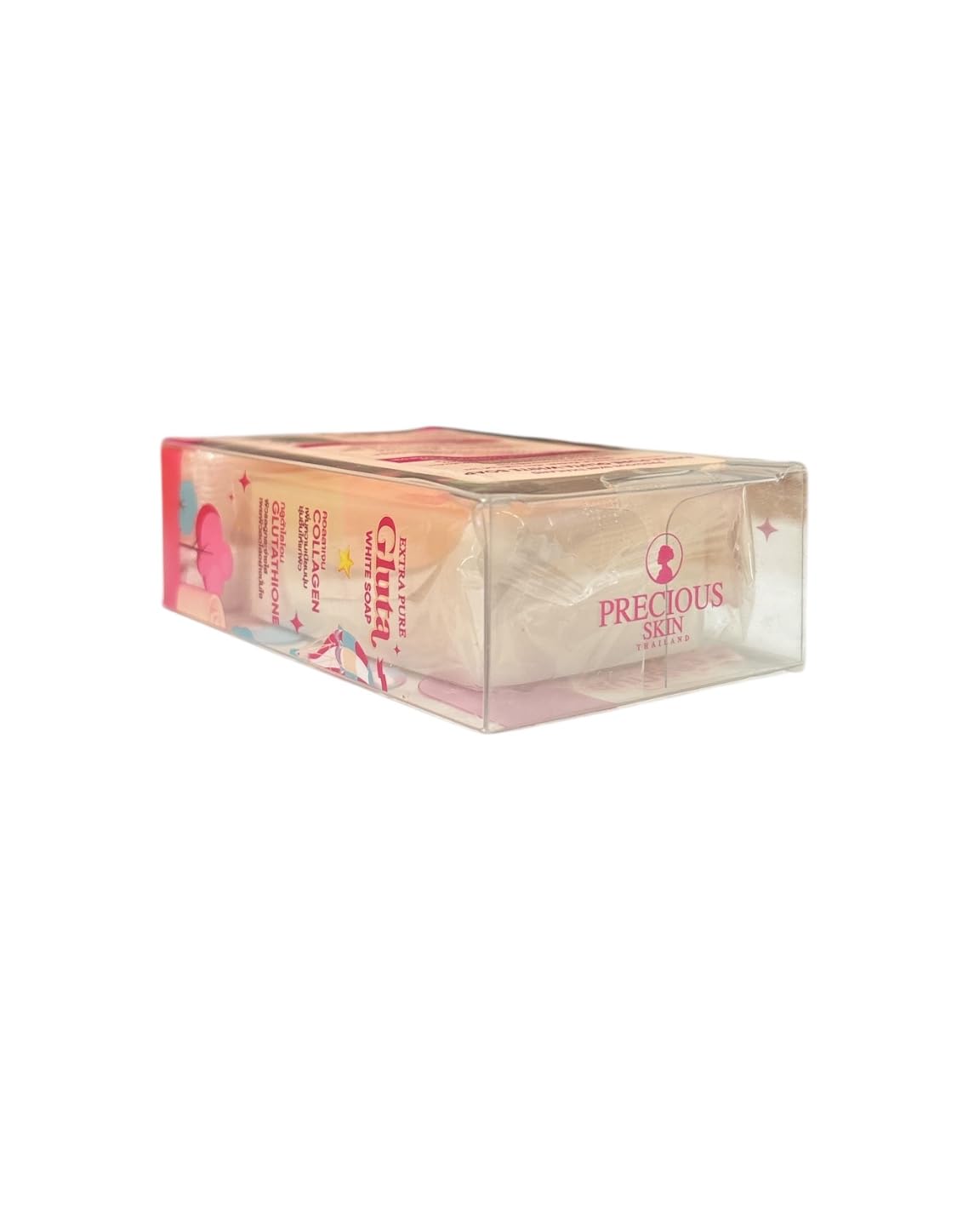 Generic Precious Skin Gluta Soap two-bars pack image emphasizing daily self-care ritual.