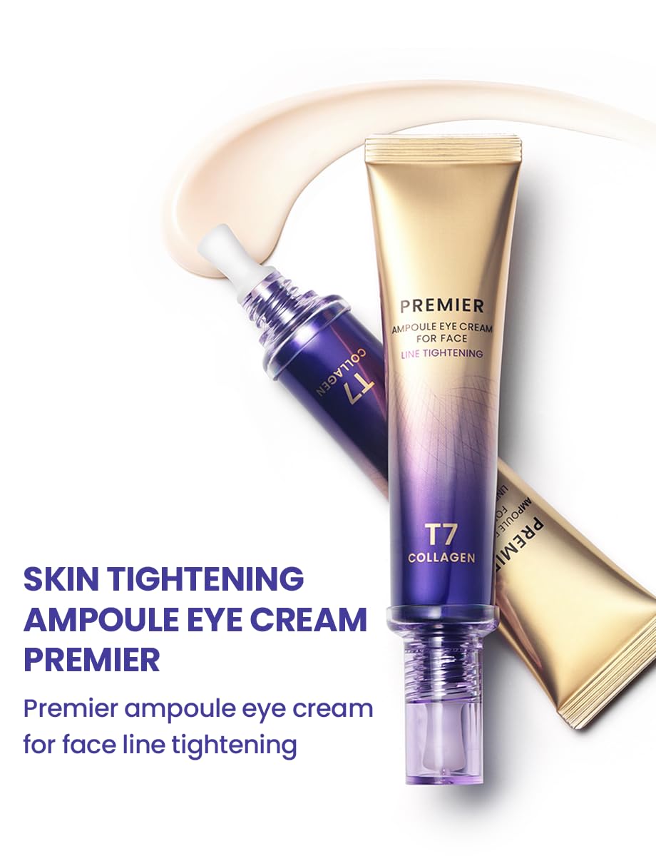 Generic Premier Ampoule Eye Cream twin-pack box highlighting value and routine care.