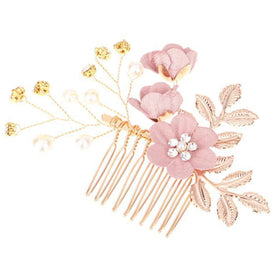 Generic prom hair clip and flower pins for chic, boho styling