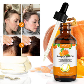 Generic Pumpkin Seed Oil 2-Pack scalp treatment image highlighting nourishment and massage