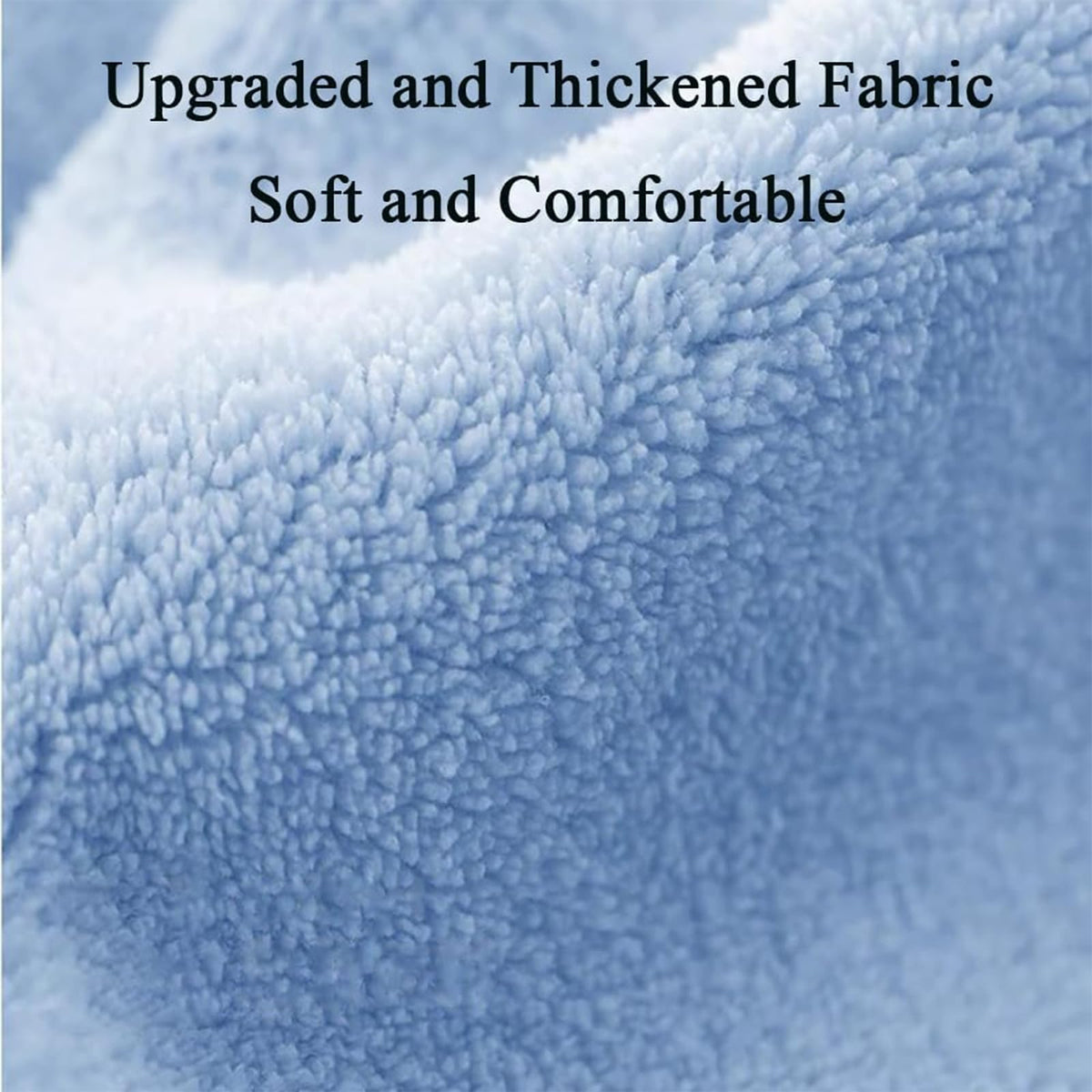 Generic machine washable towel stays soft and minimizes frizz with care.
