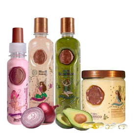 Generic Ritual Botanic Onion Shampoo bottle promoting scalp nourishment and shine.