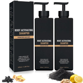 Generic Root Activator Shampoo bottle shows natural formula for daily care
