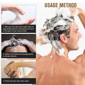 Generic Root Activator Shampoo packaging displays two-pack for home use
