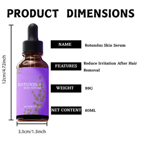 Generic Rotundus packaging with 100 g bottle for convenient skincare routine.